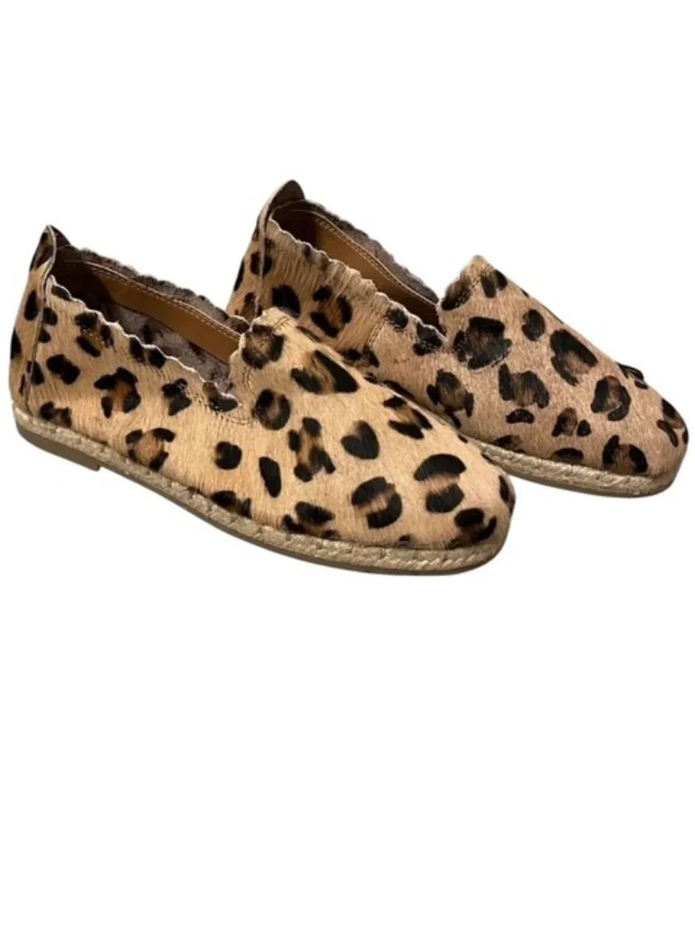 NWT Myra Leopard Style Icon Espadrilles Size 7